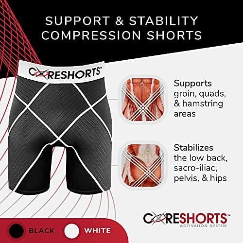 Coreshorts Pro 3.0 מכנסי דחיסה לגברים ונשים | ספורט ושחזור קצר
